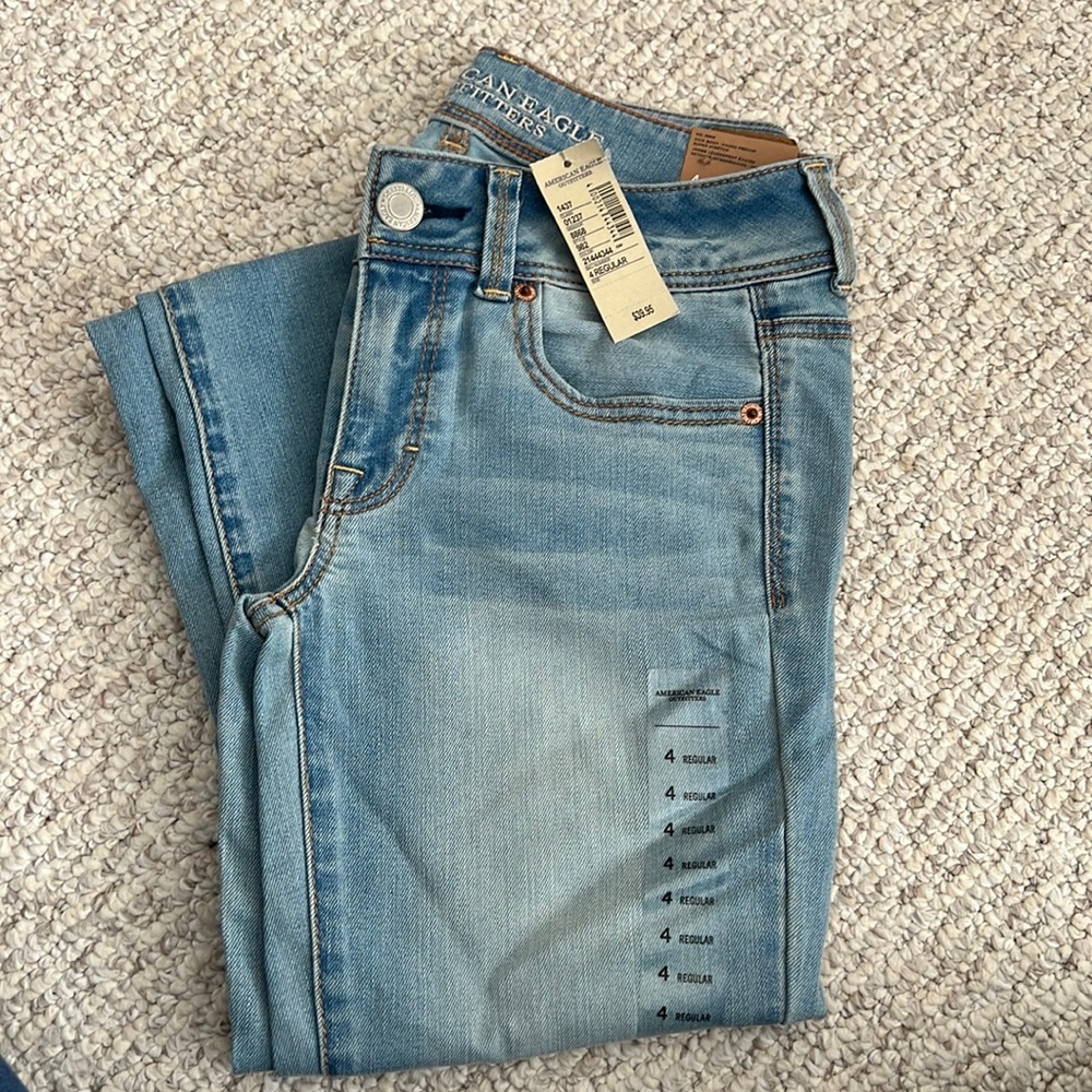 American eagle flare jeans size 4
